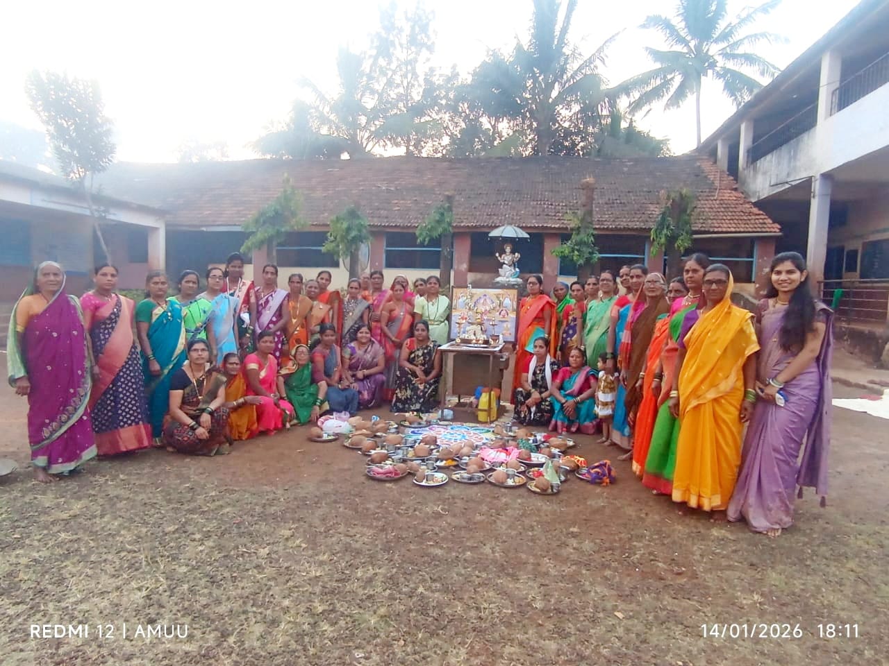 श्री अनिरुद्ध उपासना केंद्र , तांबुळवाडी येथे श्री मंगलचंण्डिका प्रपत्ती उत्साहातभक्तिभाव चैतन्यात साजरी करण्यात आली.